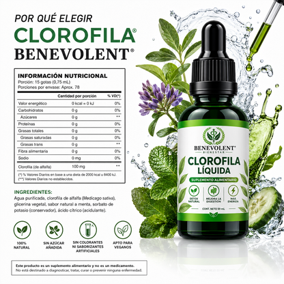 CLOROFILA BENEVOLENT X 60 ML