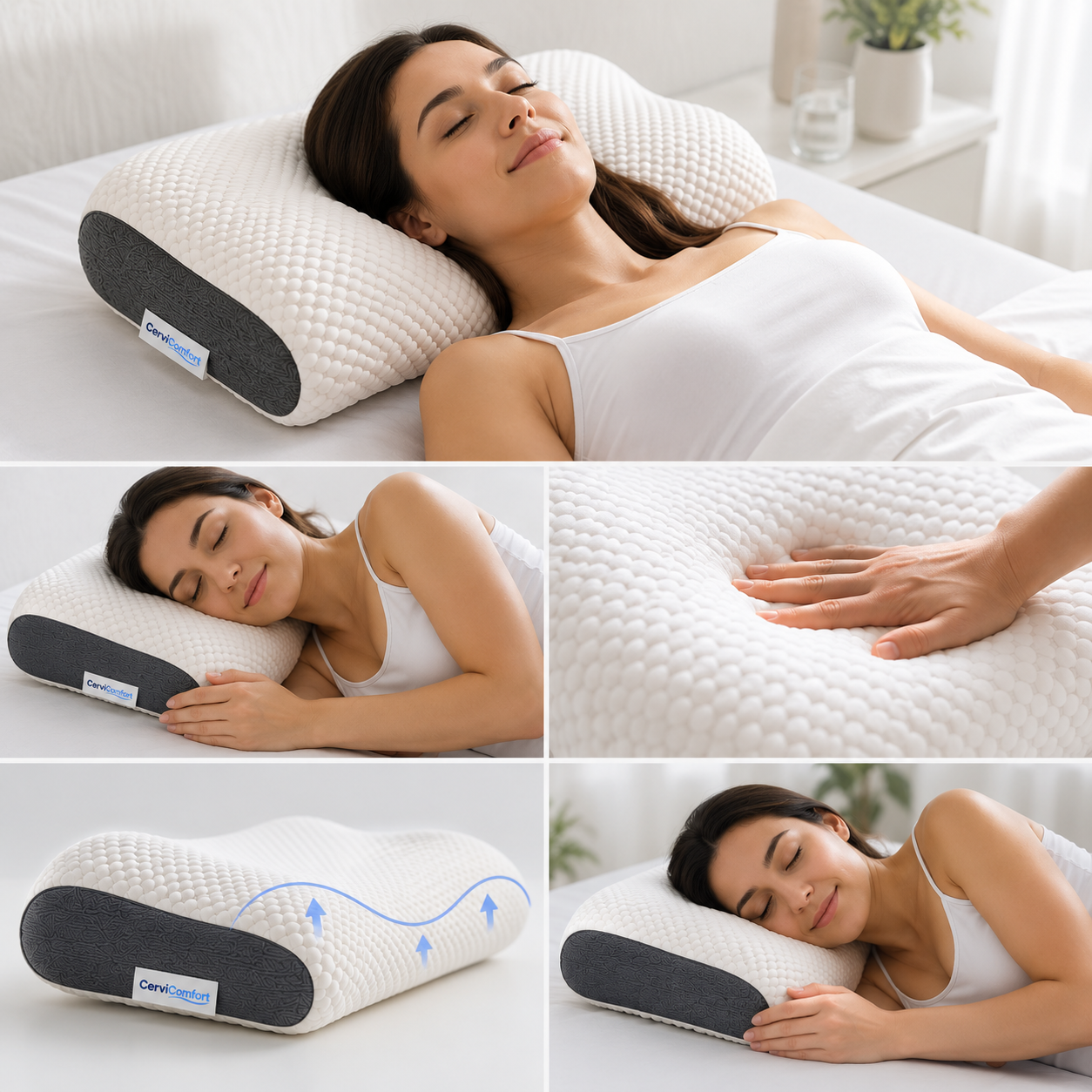 Almohada Ergonómica CerviComfort