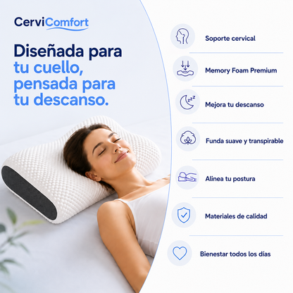 Almohada Ergonómica CerviComfort
