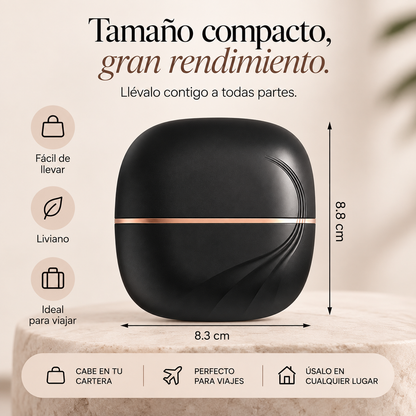 Peine Anti-Frizz Portátil Recargable