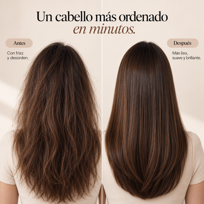 Peine Anti-Frizz Portátil Recargable