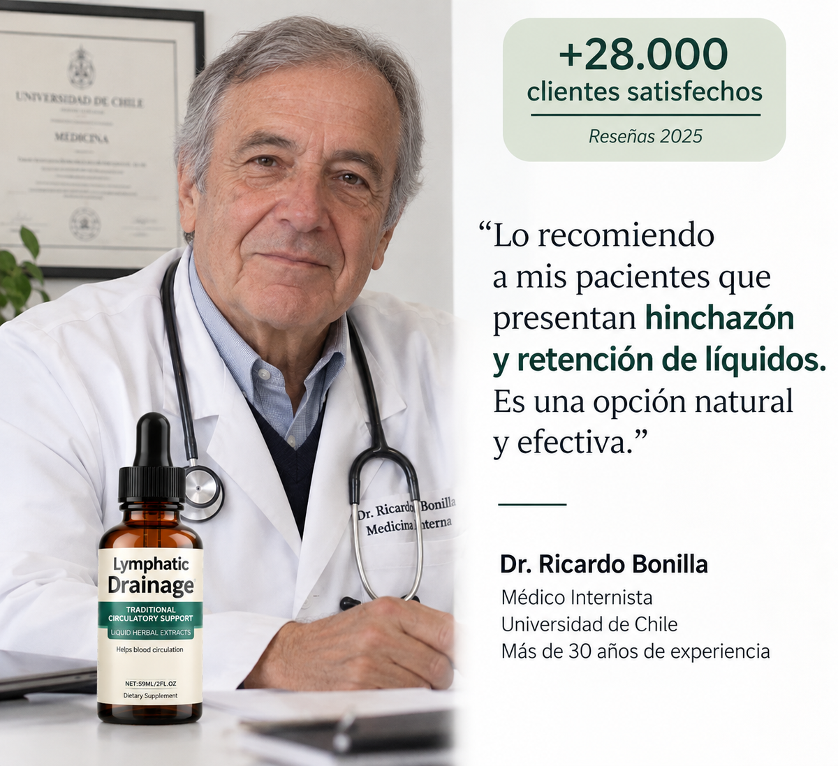 LYMPHATIC DRENAJE LINFATICO X 60 ML