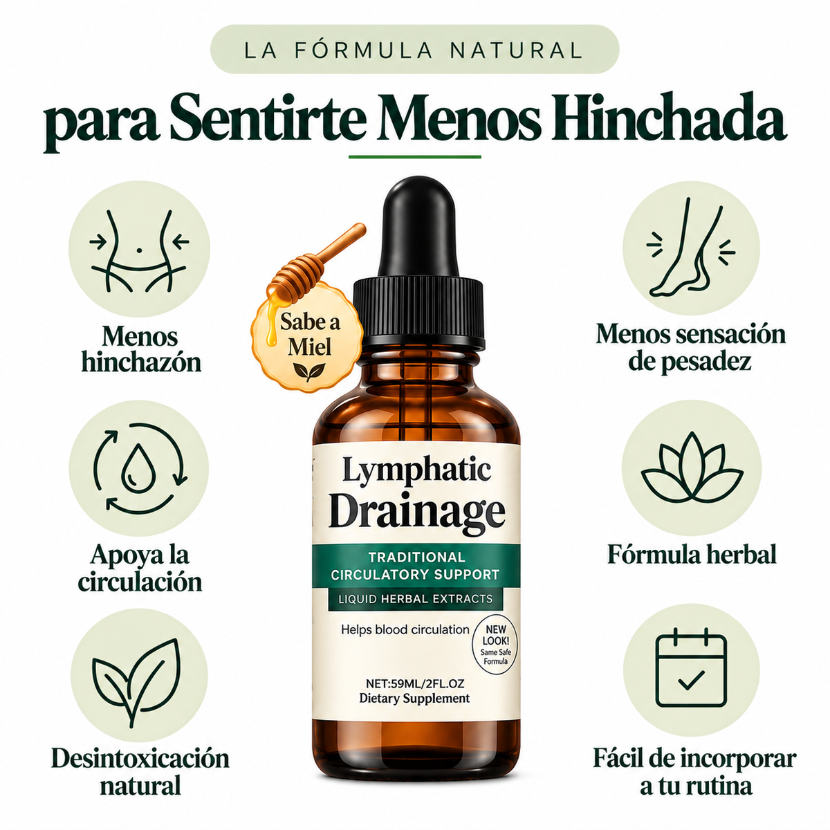 LYMPHATIC DRENAJE LINFATICO X 60 ML