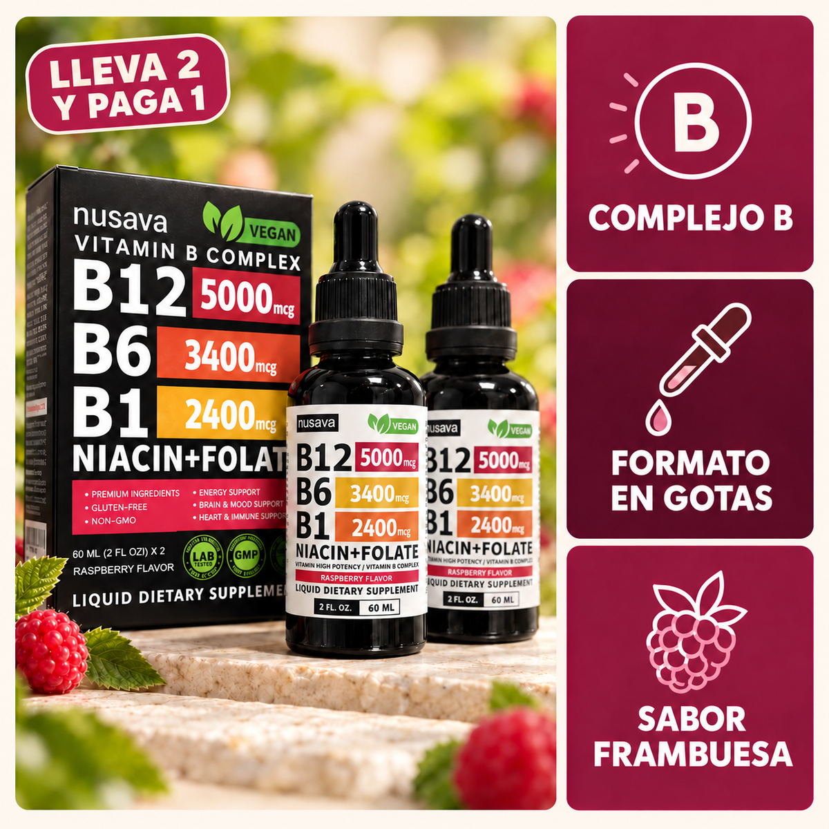 Nusava Complejo Vitaminico B