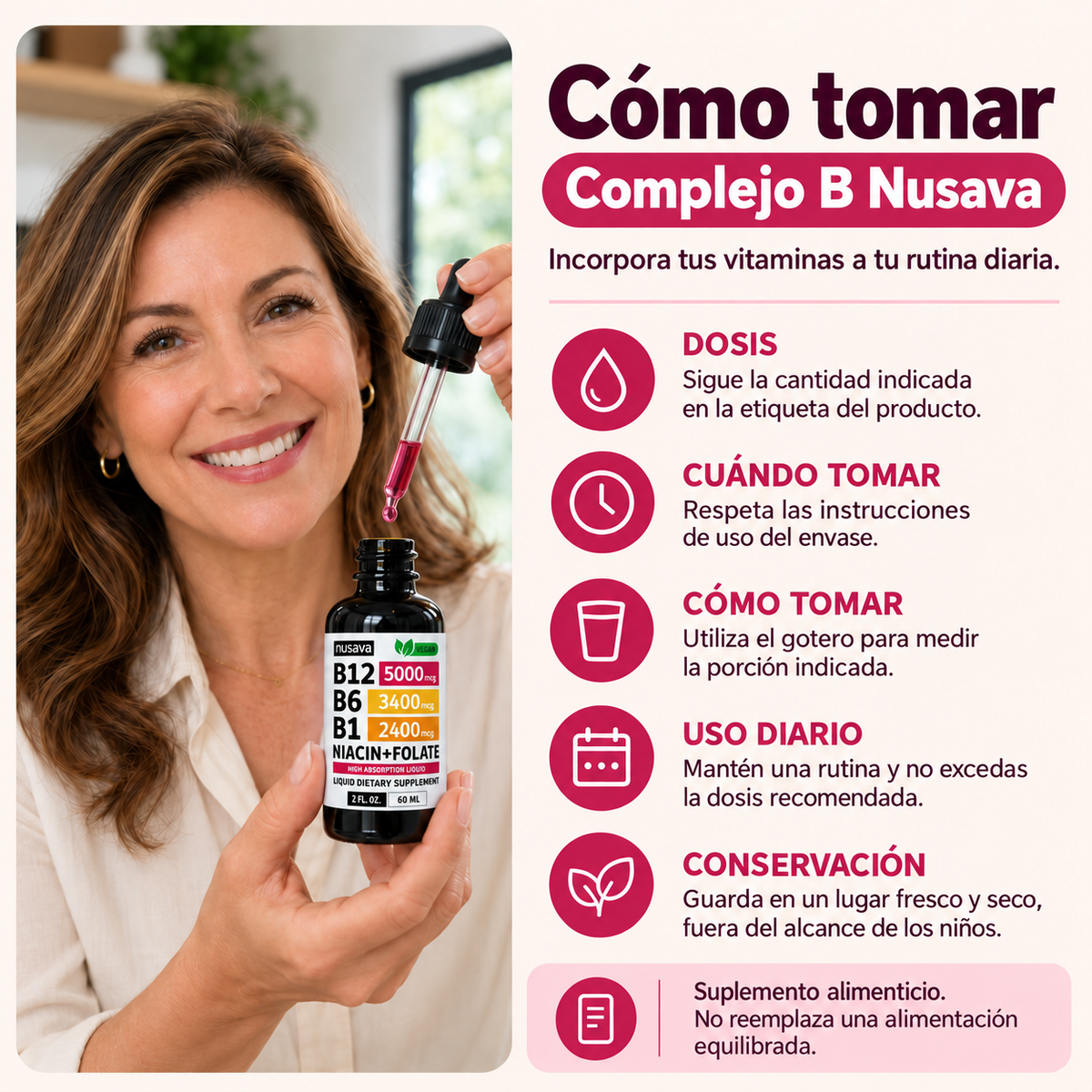 Nusava Complejo Vitaminico B