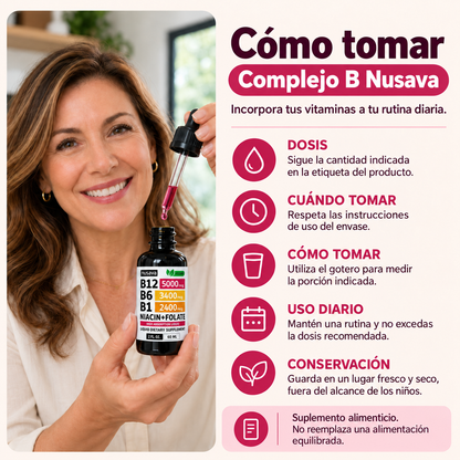 Nusava Complejo Vitaminico B