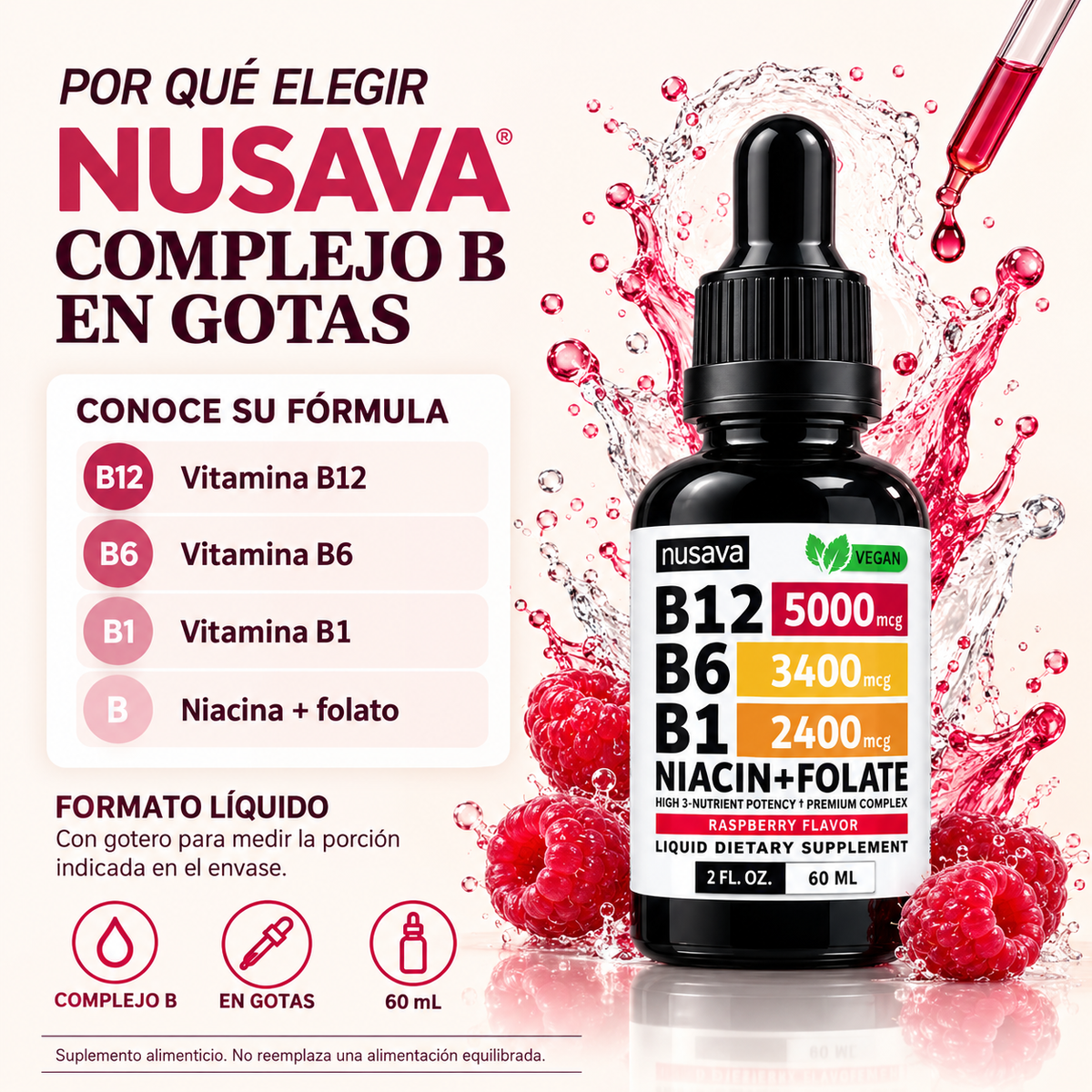 Nusava Complejo Vitaminico B